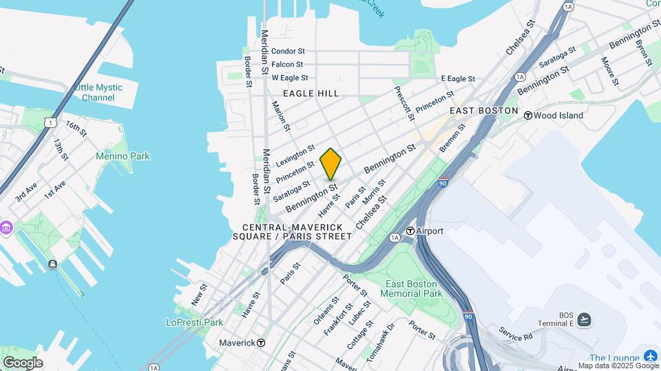 96 Bennington St, Unit 2 Map and Location Details