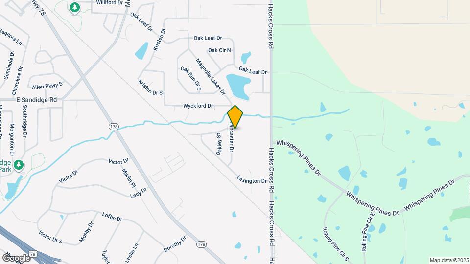 5780 Lancaster Dr Map and Location Details