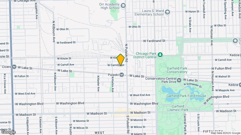 4023 W Carroll Ave, Unit 2 Map and Location Details