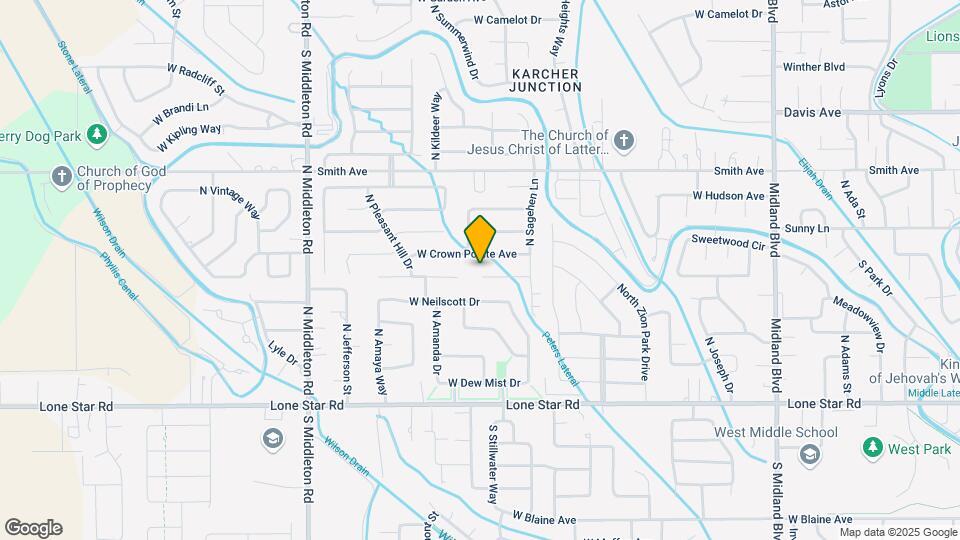 1976 W Lake Pointe Ct Map and Location Details