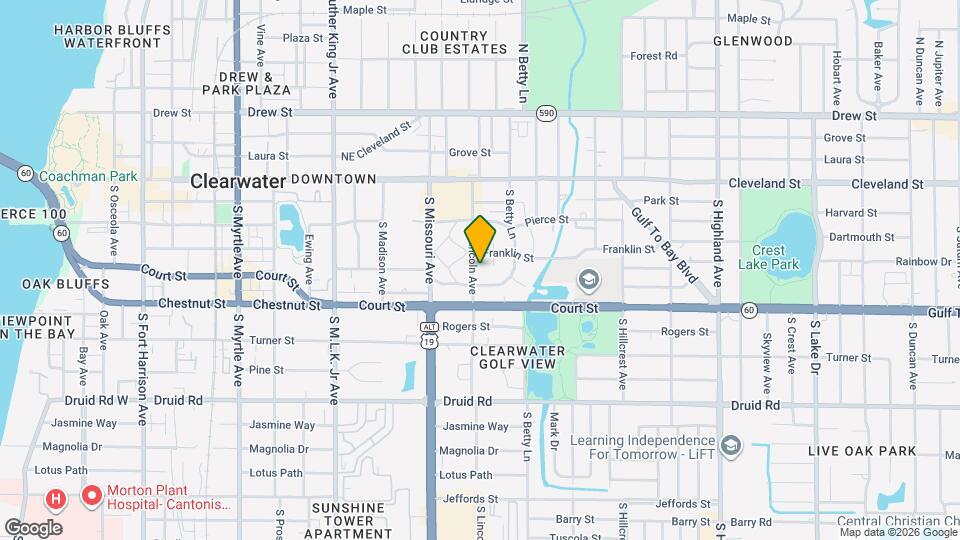 305 S Lincoln Ave Map and Location Details
