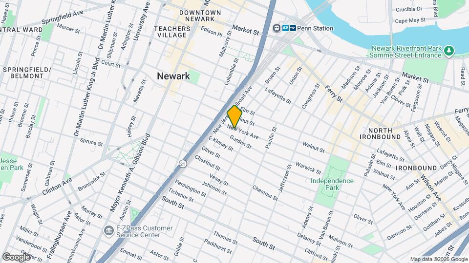 28 New York Ave Map and Location Details