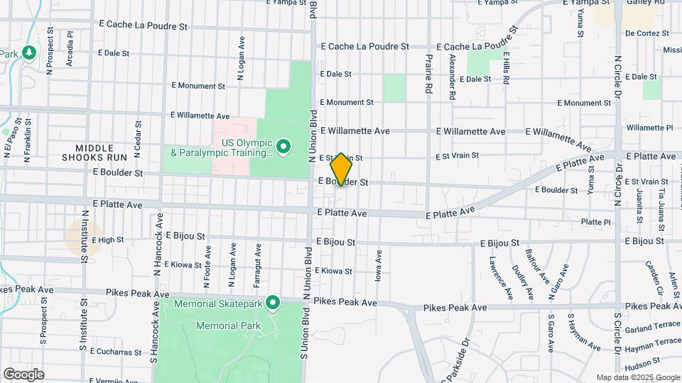 321 Bonfoy Ave Map and Location Details