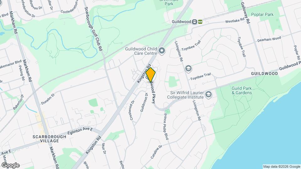 15 Guildwood Pkwy Map and Location Details