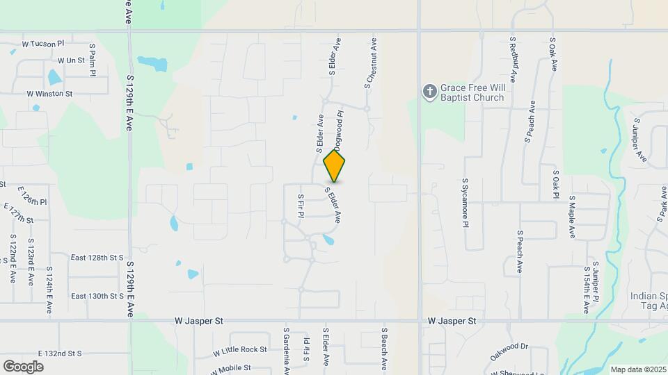 7217 S Elder Ave Mapa y Detalles de la Ubicación