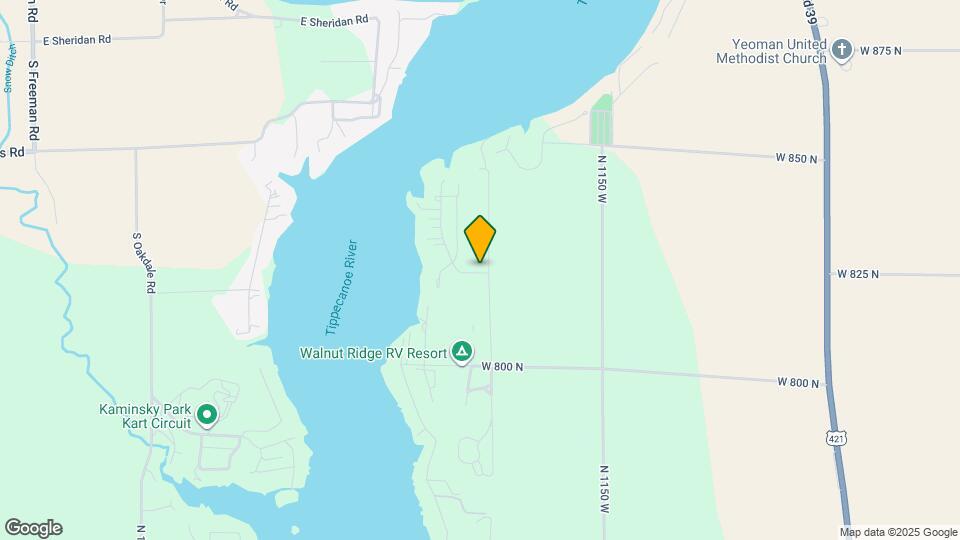 8224 N 1175 W Map and Location Details