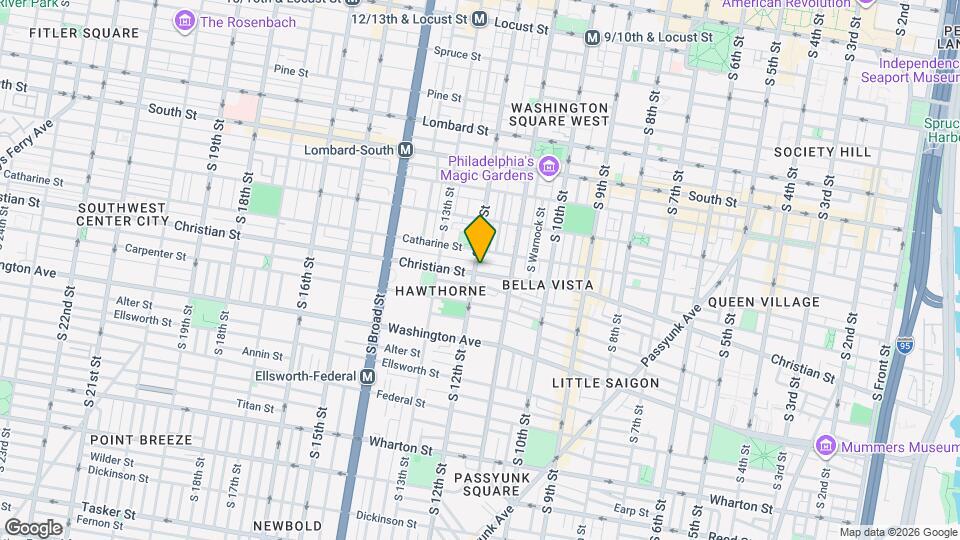 825 S 12th St Map and Location Details