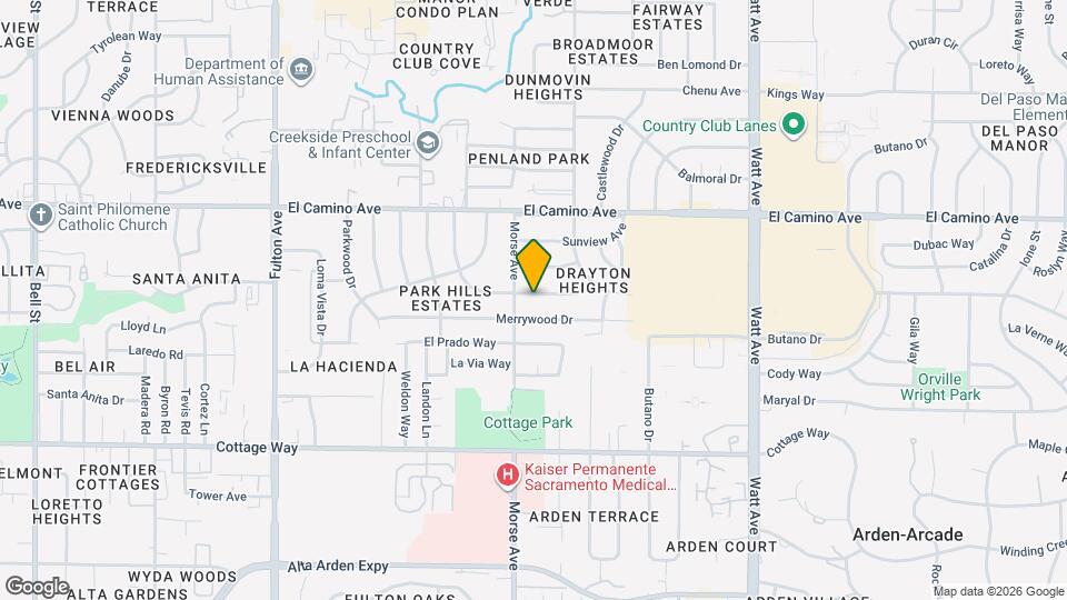 3108 Pennland Dr Map and Location Details