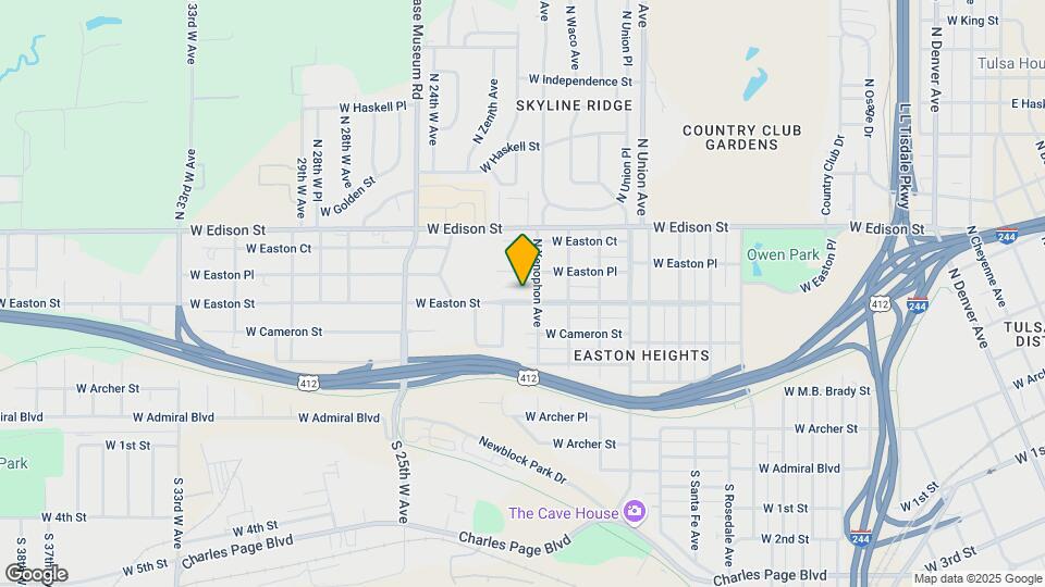 2015 W Easton St Map and Location Details