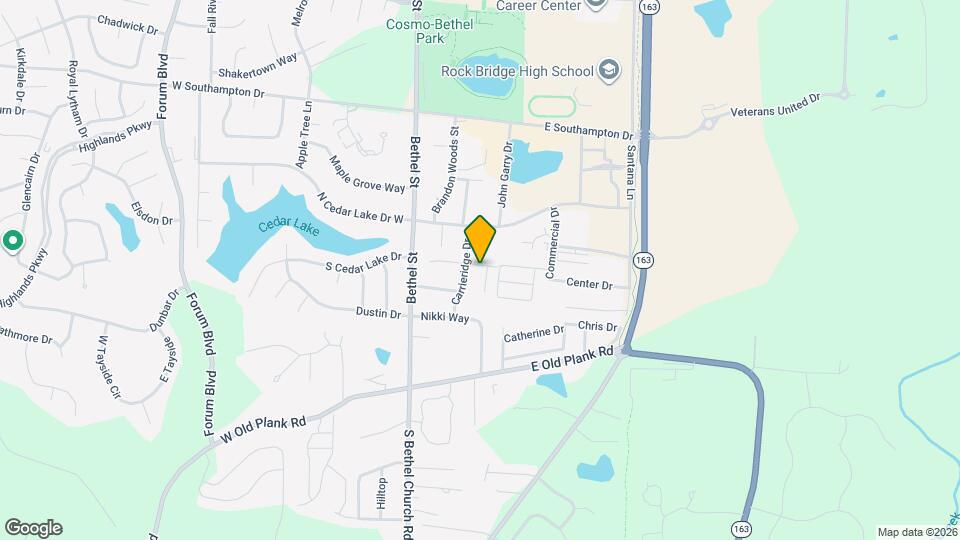 5001-5003-5003 Betty Jean Way Map and Location Details