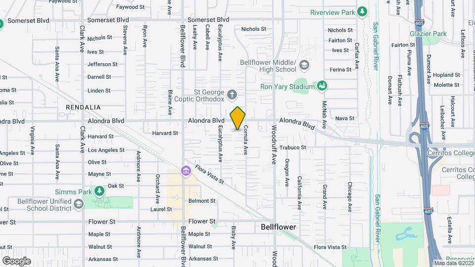 16103 Cornuta Ave Map and Location Details