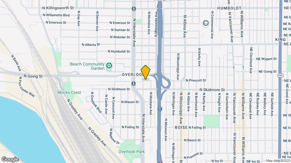4418 N Maryland Ave Map and Location Details