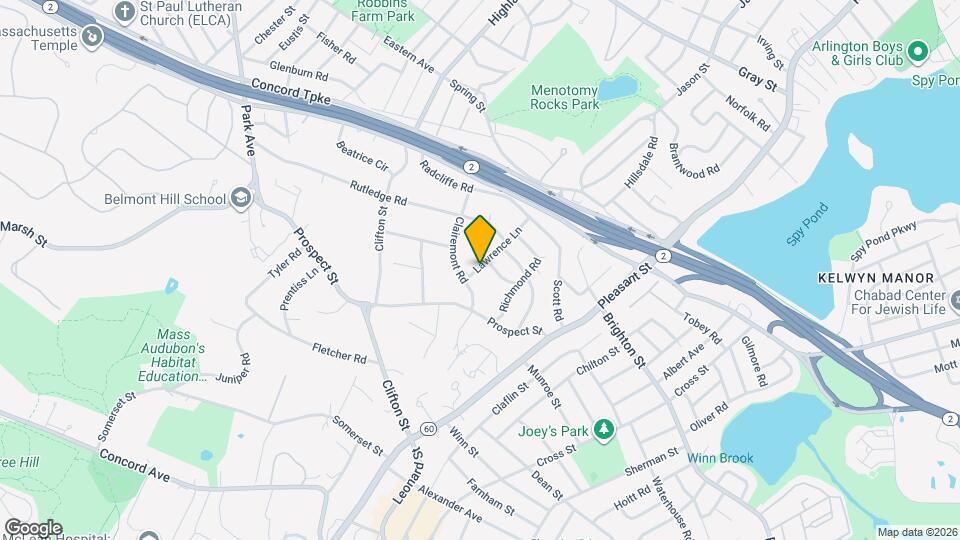 21 Lawrence Ln Mapa y Detalles de la Ubicación