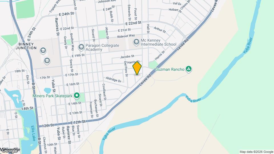 1629 Edwards St Map and Location Details
