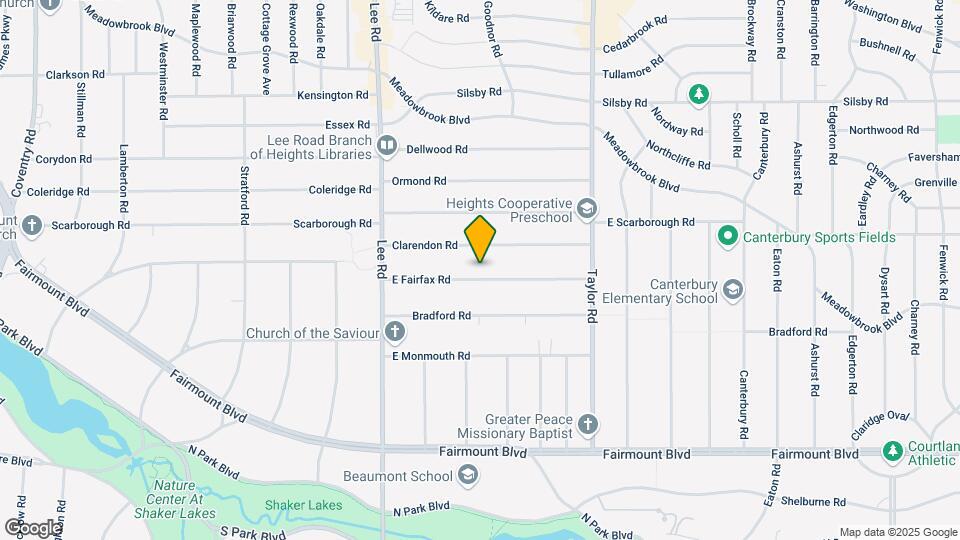 3311 E Fairfax Rd Map and Location Details