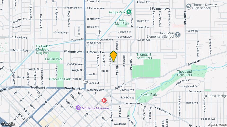 409 Cedar Ave Map and Location Details