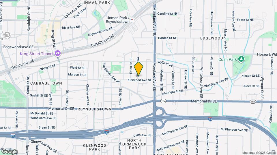 1084 Kirkwood Ave SE Map and Location Details