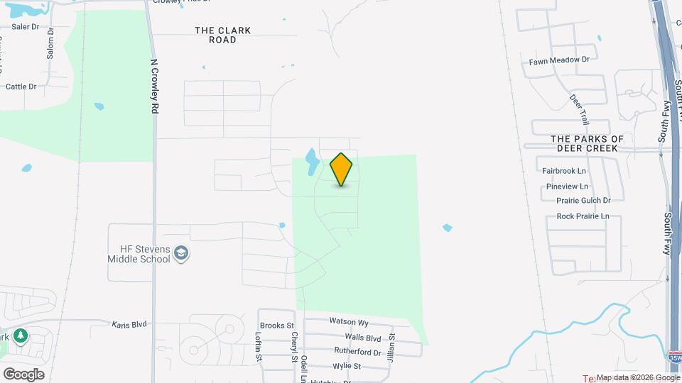 1129 Birchwood Dr Mapa y Detalles de la Ubicación