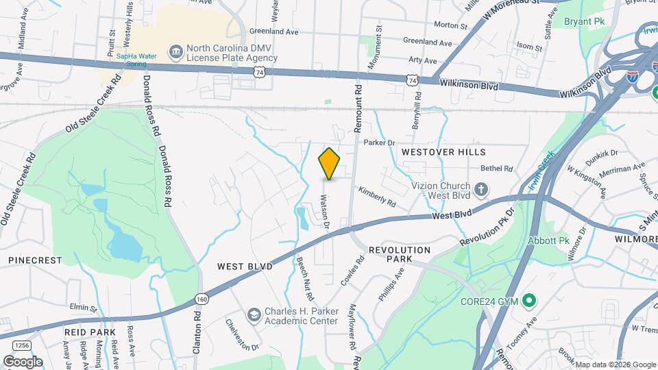 2611 Watson Dr Map and Location Details