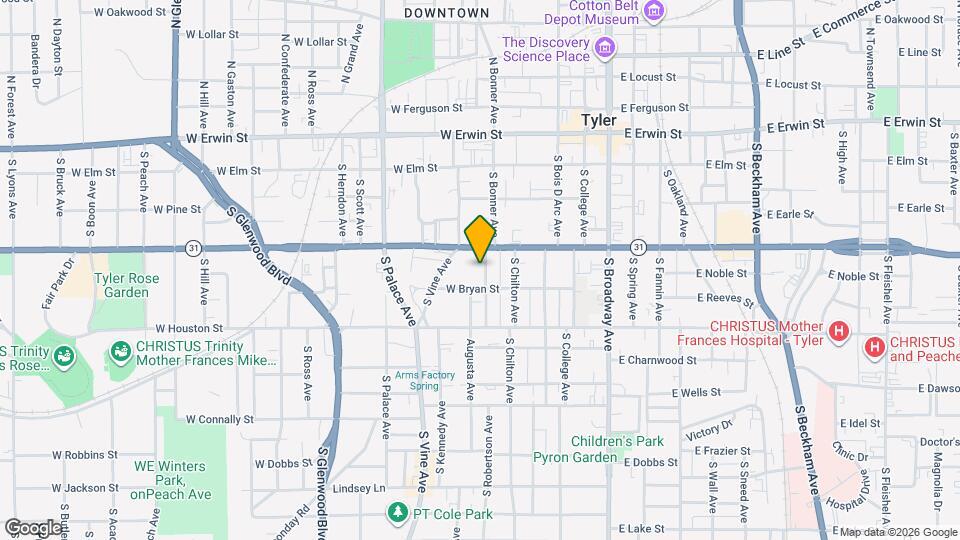 507 S Bonner Ave Mapa y Detalles de la Ubicación