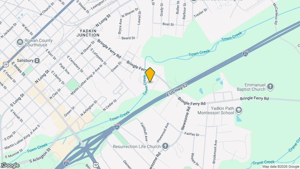 135 Earnhardt Ave Map and Location Details