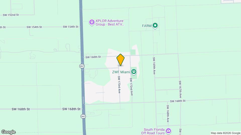 16035 SW 173rd Ave Map and Location Details
