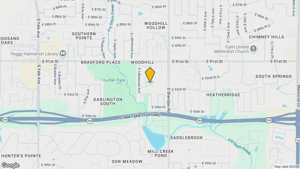 9228 S Norwood Ave Map and Location Details