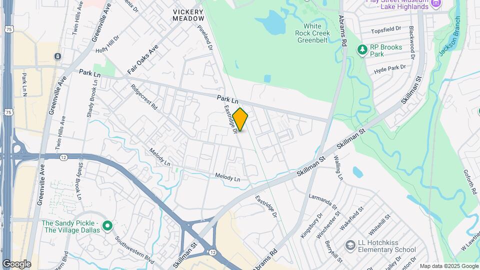 6724 Eastridge Dr Map and Location Details