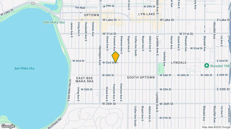 3305 Fremont Ave S Mapa y Detalles de la Ubicación