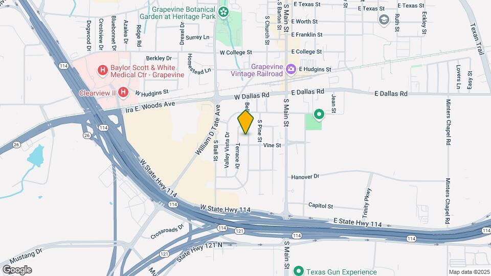 1124 Bellaire Dr Mapa y Detalles de la Ubicación