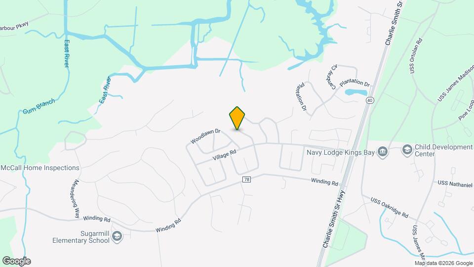 414 Sunnyside Dr Map and Location Details