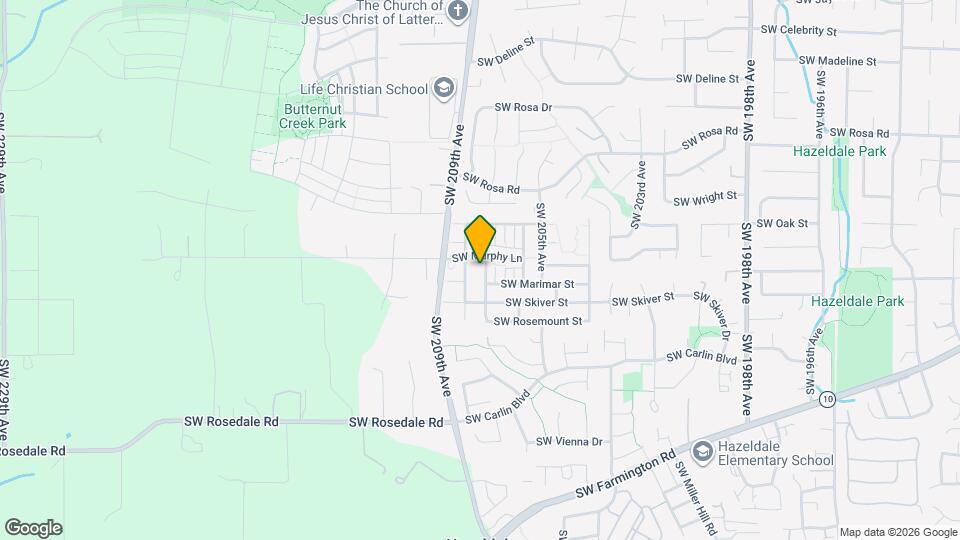 6233 SW 208th Ter Map and Location Details