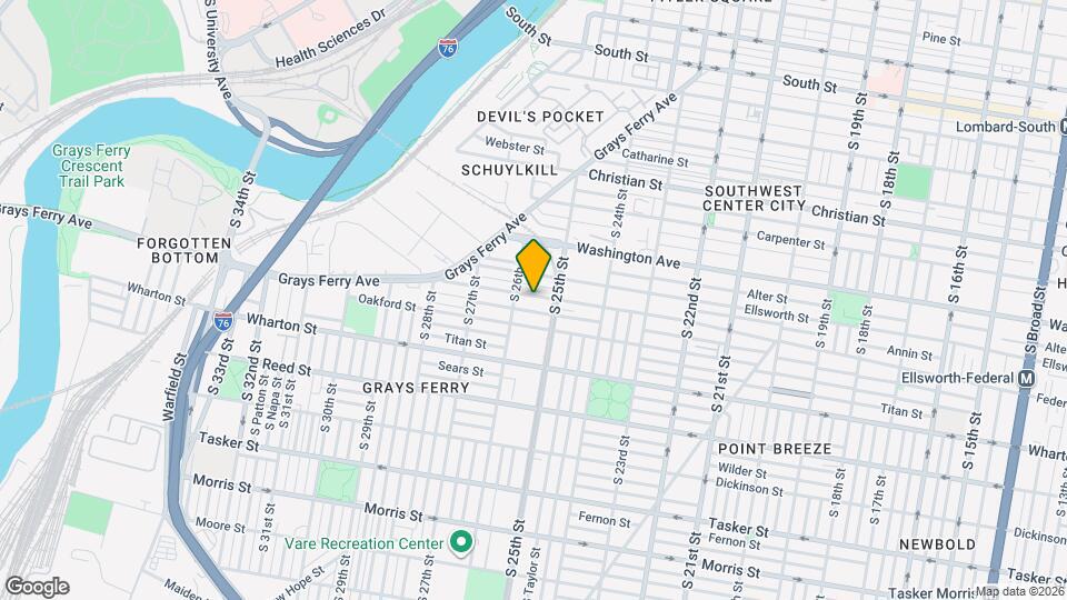 2522 Federal St Map and Location Details