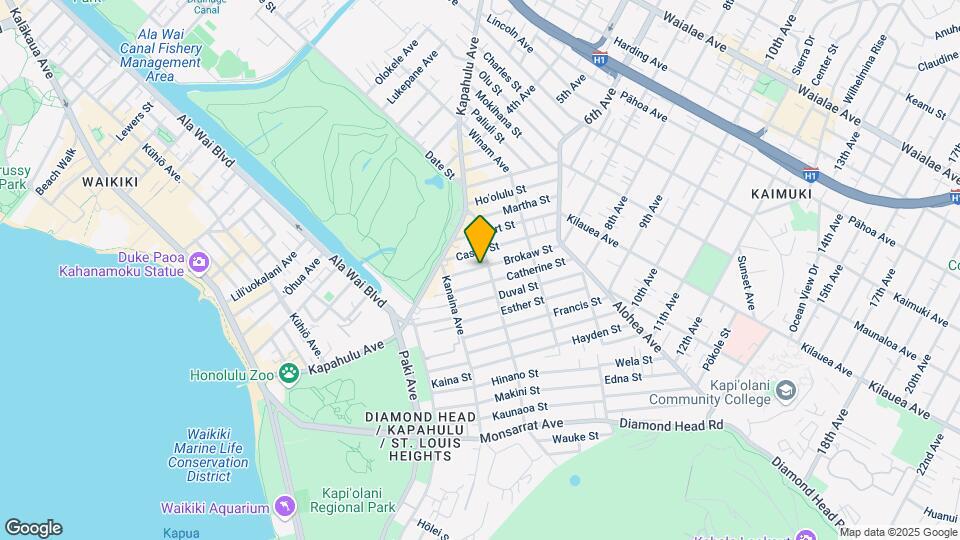 3147 Brokaw St Mapa y Detalles de la Ubicación