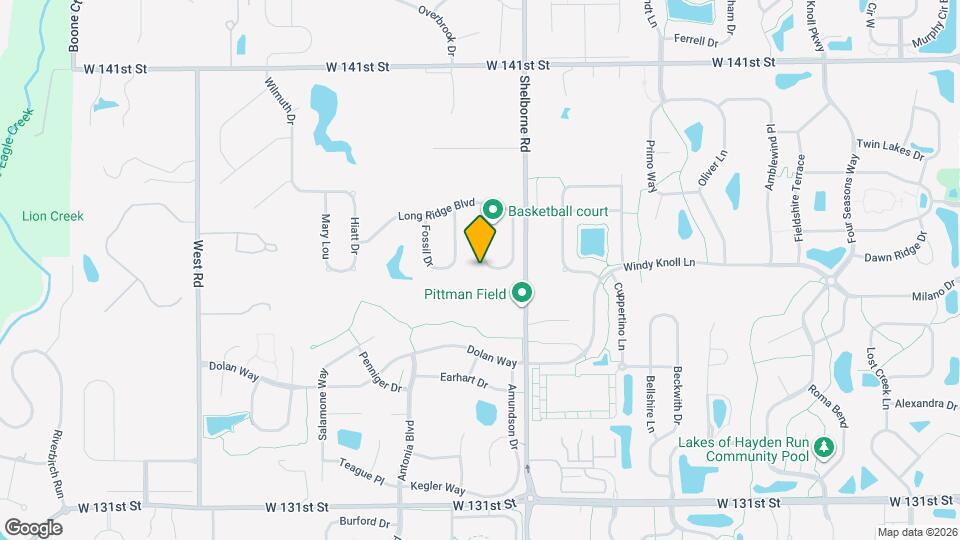 13658 Monique Dr Map and Location Details