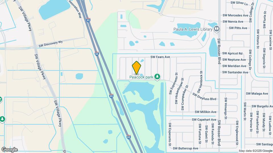 3190 SW Curcuma St Map and Location Details