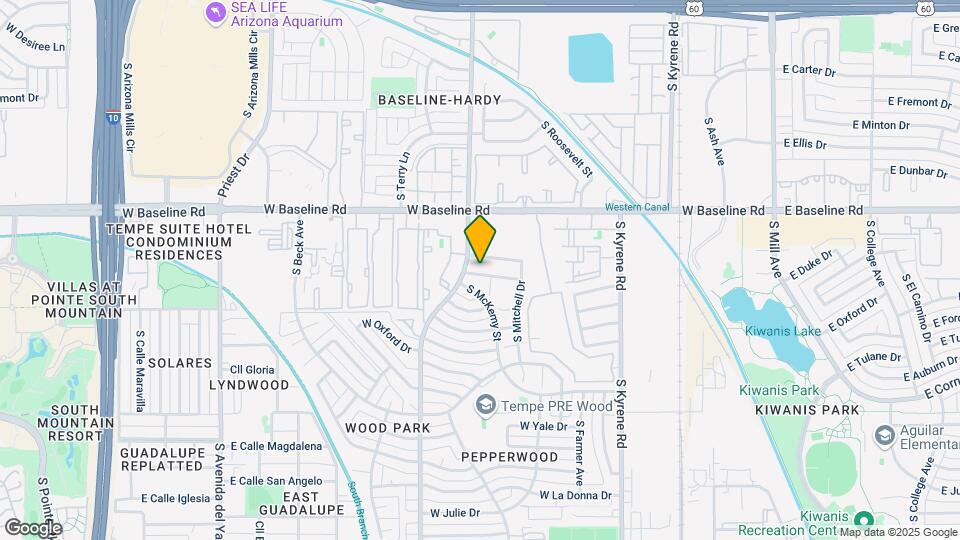 842 W Duke Dr Map and Location Details