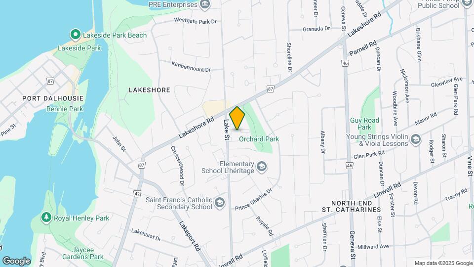 610 Lake St Map and Location Details