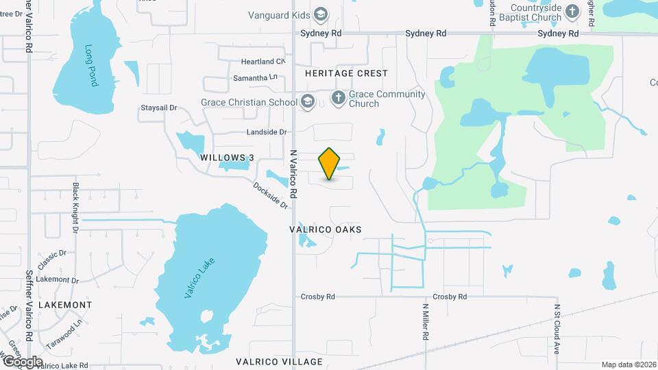 2229 Valterra Vista Way Map and Location Details