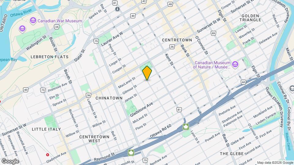 416-426 Bay St Map and Location Details