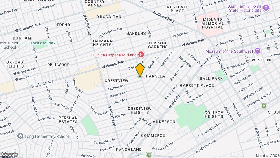 3100 Thomas Ave Mapa y Detalles de la Ubicación