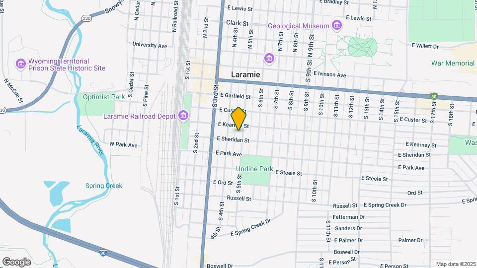 614 S 5th St Map and Location Details