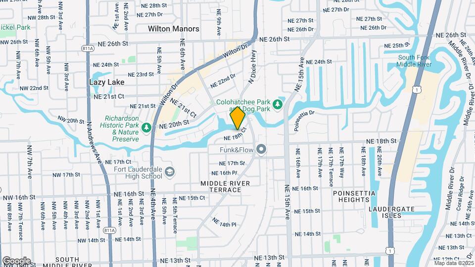 931-937 NE 18th Ct Map and Location Details