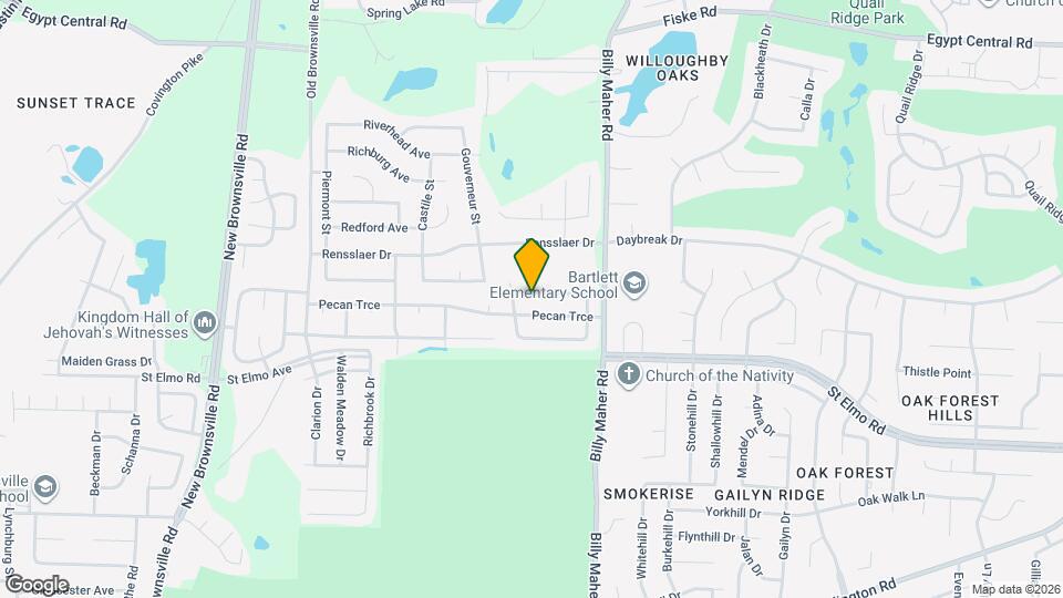 5863 Pipers Green Ln Map and Location Details