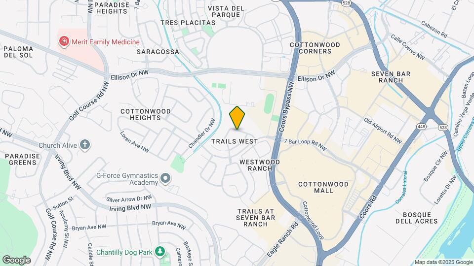 3908 Suntrail Rd NW Map and Location Details