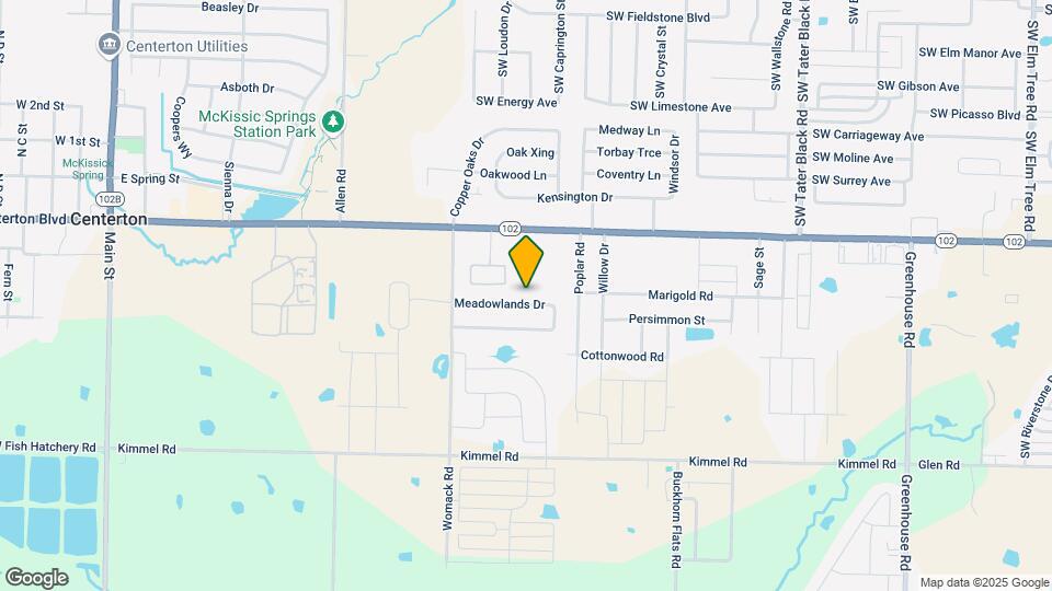 841 Meadowlands Dr Map and Location Details