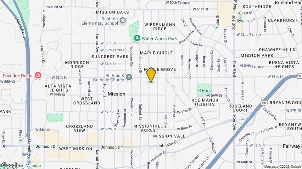 5513 Reeds Rd Map and Location Details