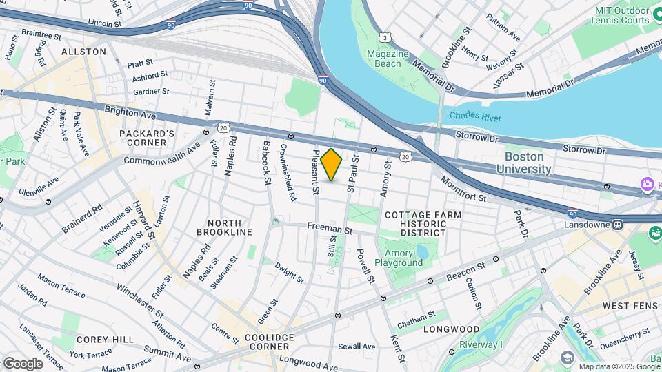 74 Egmont St, Unit 2 Map and Location Details