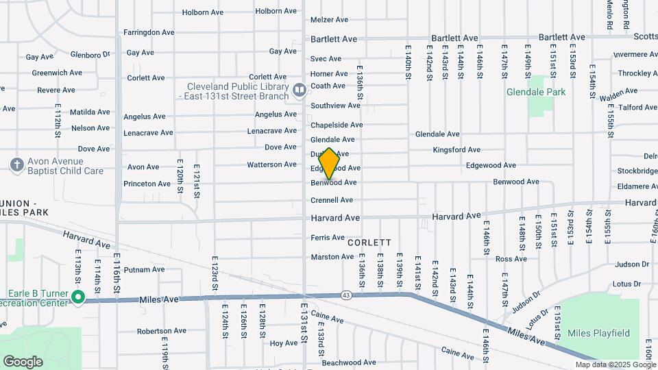 13300 Benwood Ave-Unit -Up Map and Location Details