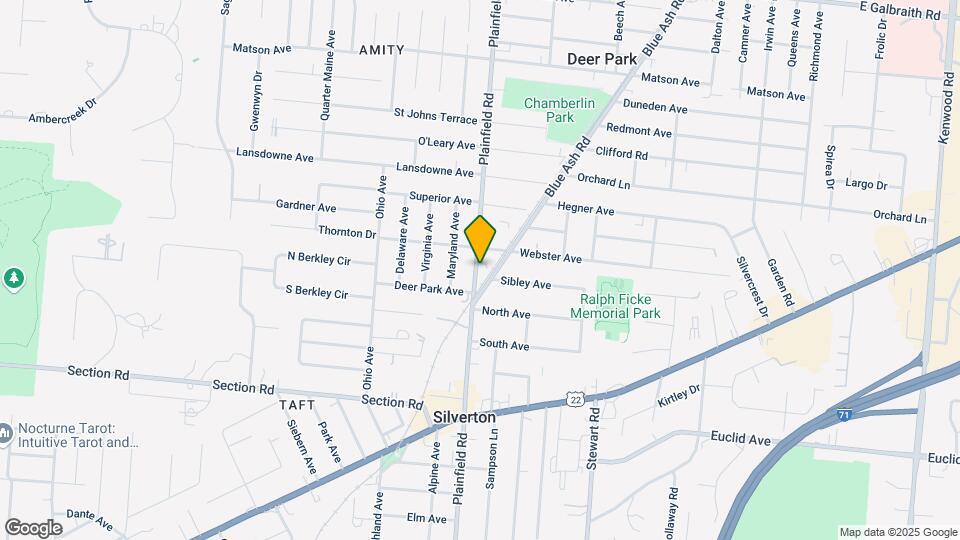 7120 Plainfield Rd Mapa y Detalles de la Ubicación